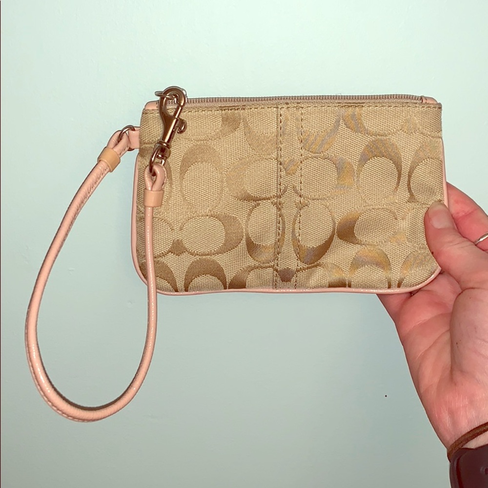 Coach wristlet